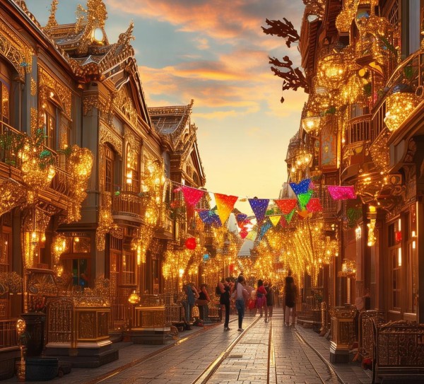 金街璀璨展新颜