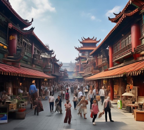 广饶商贸城,商业与文化的交融 广饶商贸城,商业与文化的交融