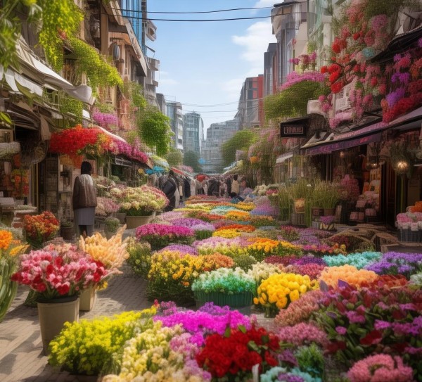 可以是，通海花卉商贸街，连接花卉爱好者与商业伙伴的购物与协作平台
