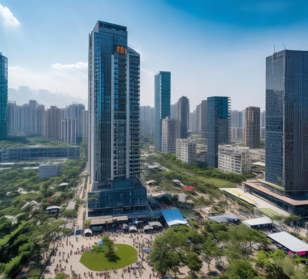 元宝岛商贸居住区，机遇与挑战的结合