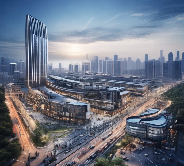 泊头商贸城，商业中心的未来，商业价值与发展潜力，适合各种商业场景