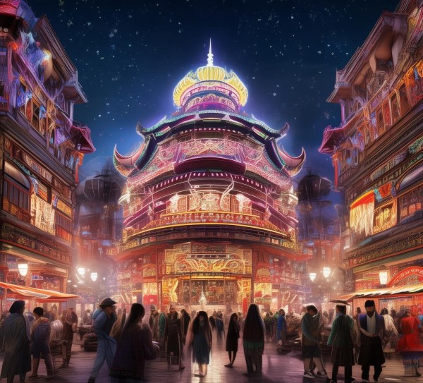 商业与文化交融，宾王商贸区的璀璨 chapter