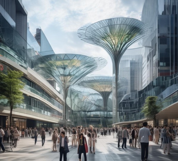 藉口商贸城，打造商贸中心的创新实践项目