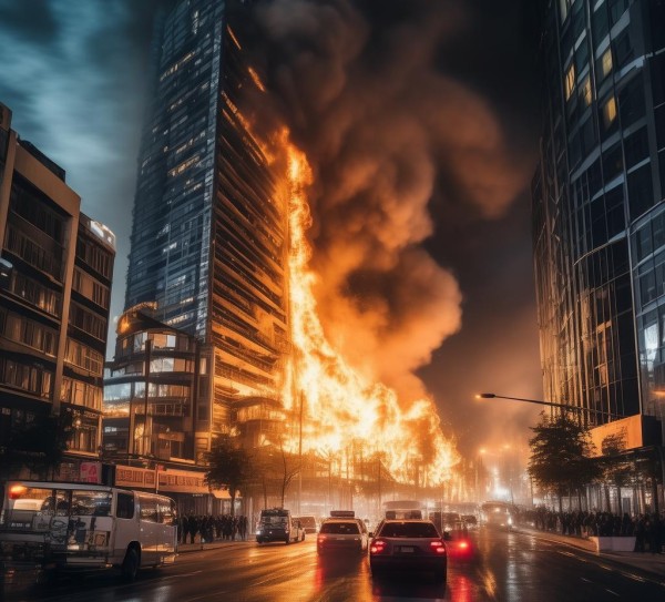 商贸城火灾，无声危机爆发