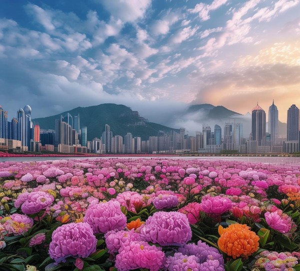 眉山新闻，西南商贸城，共同绽放的文明之花