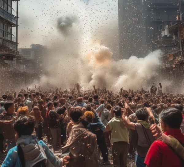 龙川新闻商贸城发生爆炸,社会集体狂欢 龙川新闻商贸城发生爆炸,社会集体狂欢