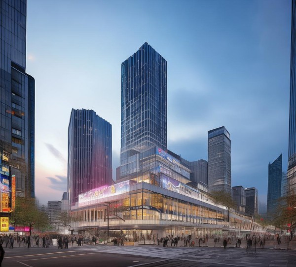 交通便利、地理位置优越的优质商贸城