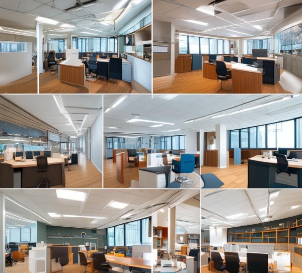 商贸公司装修设计案例,从设计到交付的全过程——经典案例 商贸公司装修设计案例,从设计到交付的全过程——经典案例