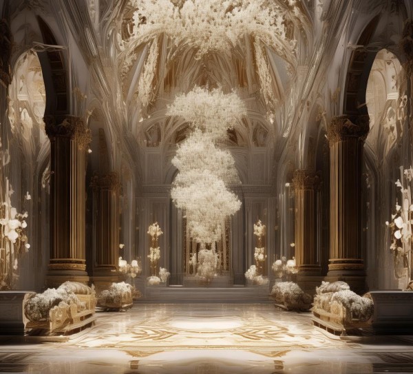 豪华仪式感的空间——商贸公司内部装修 豪华仪式感的空间——商贸公司内部装修