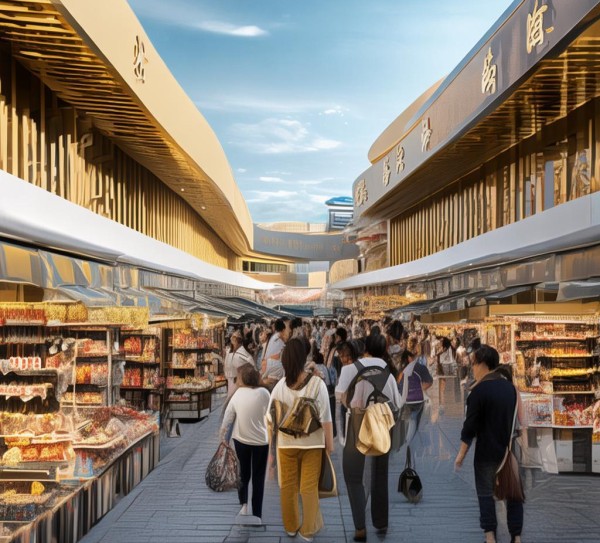 金色螳川商贸城,商业智慧与民生融合的创新 金色螳川商贸城,商业智慧与民生融合的创新