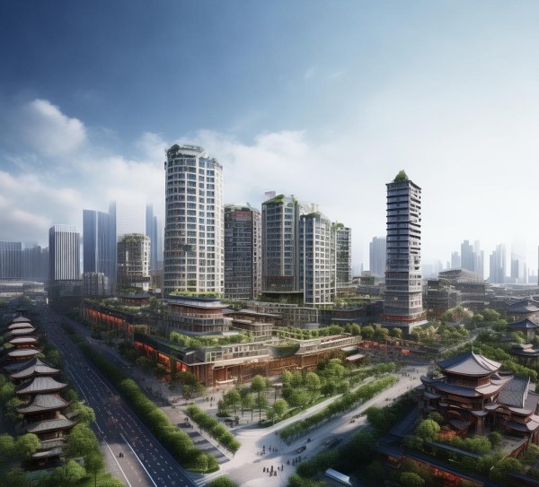 柳江区基隆商贸城，城市规划与商业发展的新地标