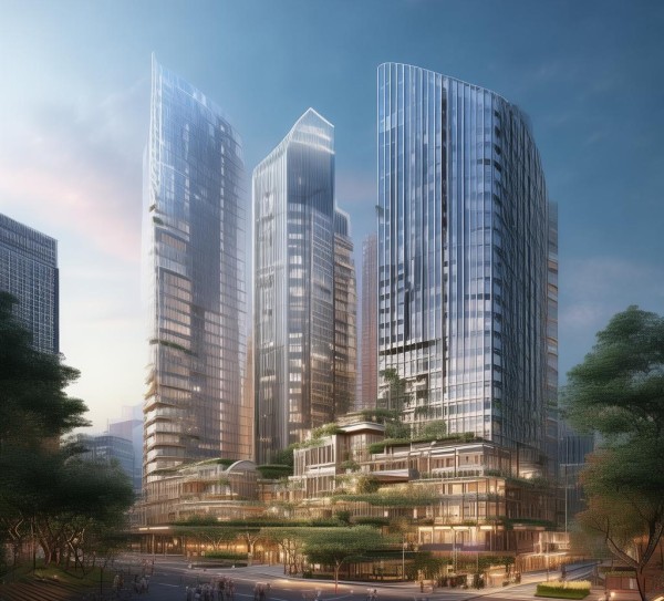 复兴商贸城整修项目,scanned and comprehensive design 复兴商贸城整修项目,scanned and comprehensive design