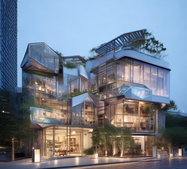 New and Innovative商贸 City Folding Retail Center New and Innovative商贸 City Folding Retail Center