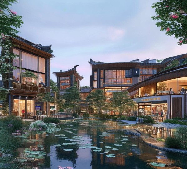 助力 local economic growth的卫辉市乡镇商贸中心项目