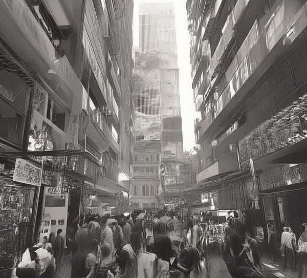 商贸城花园，现代与传统完美融合