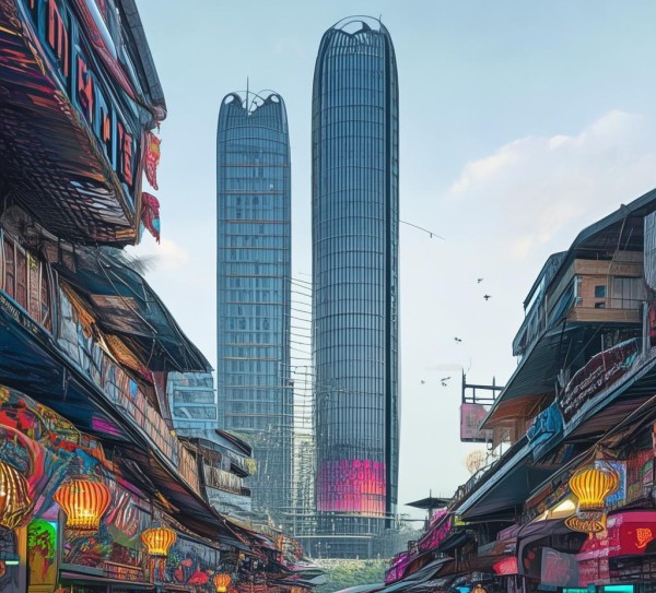 中缅边境商贸城，连接未来与文明的商贸中心