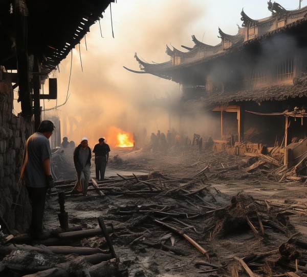 223年肇庆商贸上午火灾情况，员工注意！防范火灾风险！