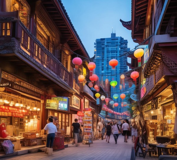 台头贵商贸街,融合商业潮流与文化魅力 台头贵商贸街,融合商业潮流与文化魅力