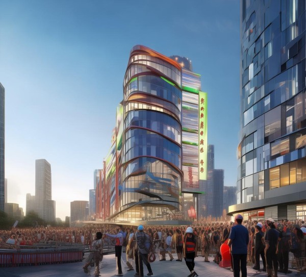 吉首财信商贸中心项目部开启新商业中心新时代 吉首财信商贸中心项目部开启新商业中心新时代