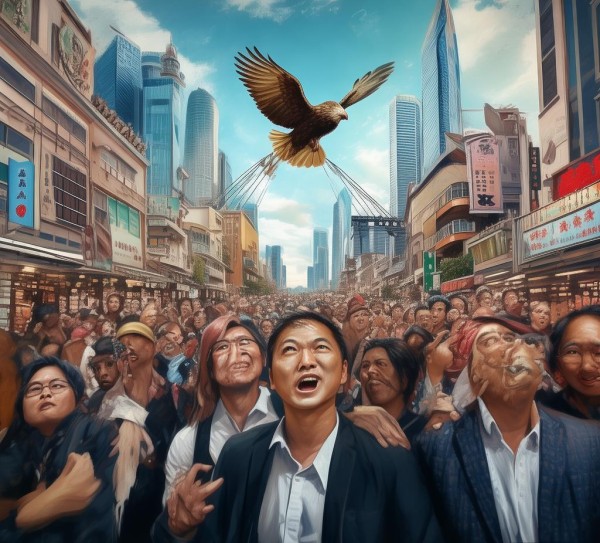 朝天门商贸城，商业腾飞，Gather Your Strength