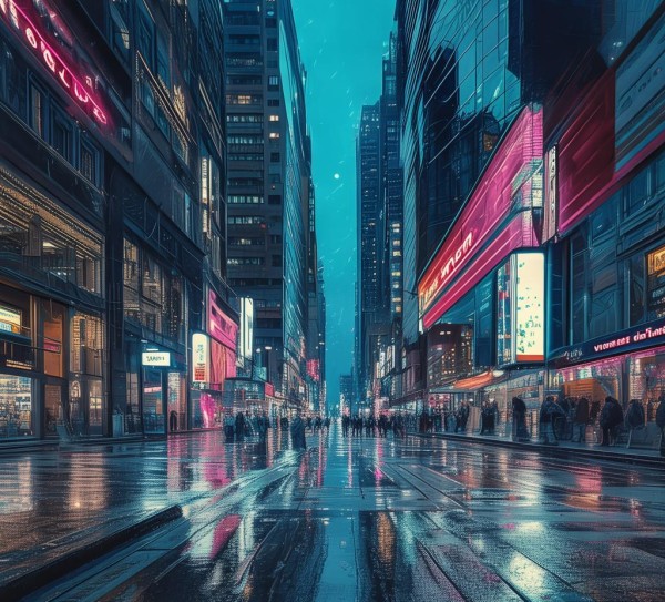 商贸一条街，数字化与创新的商业街未来