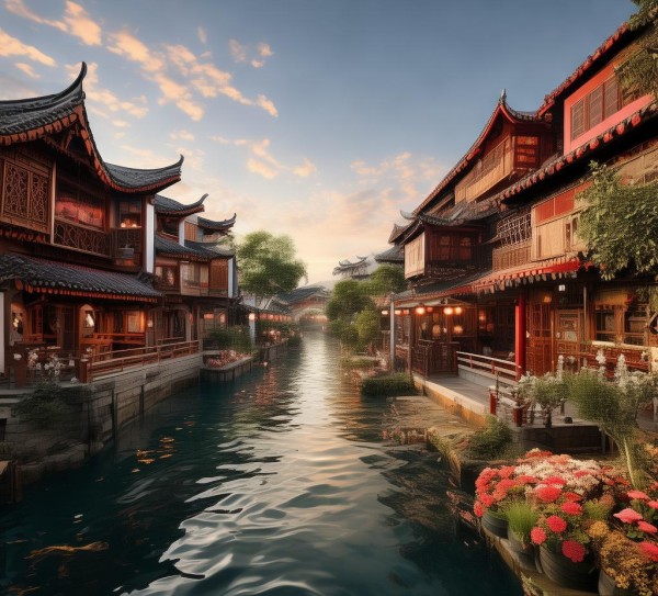 南阳水运商贸文化城,千年文明与现代创新的融合艺术 南阳水运商贸文化城,千年文明与现代创新的融合艺术