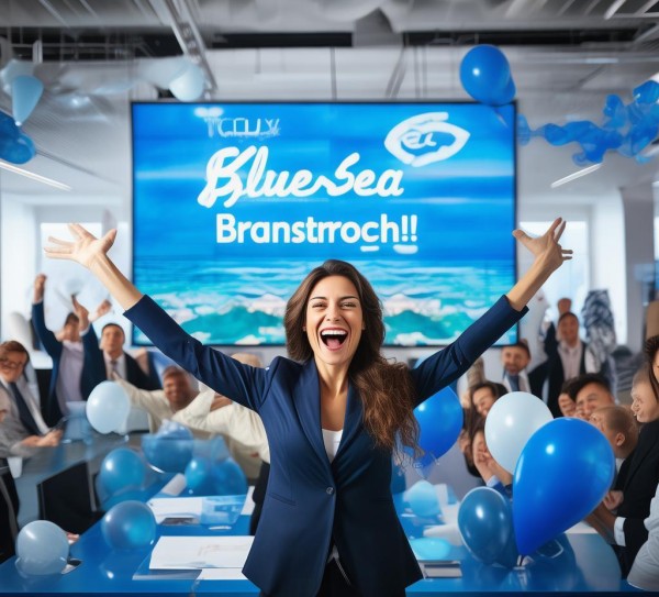 今天蓝海商贸业务突破! 今天蓝海商贸业务突破!