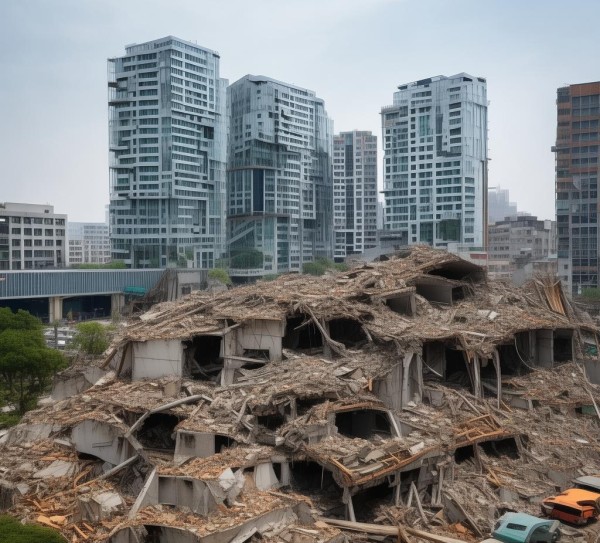 通化义乌商贸城拆除项目，重塑商贸城未来