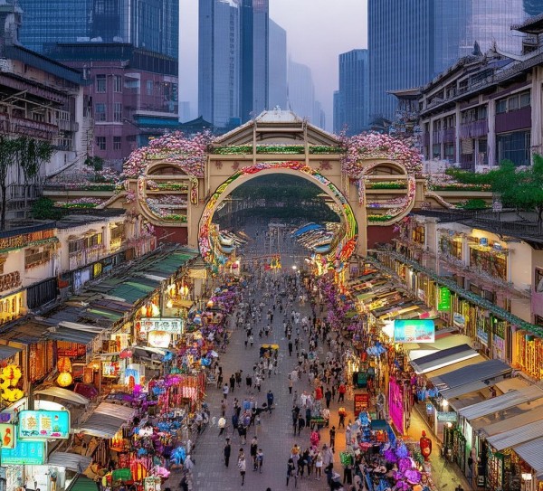 花桥国际商贸城，商业与文化的交融典范