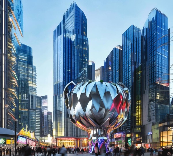 银鼎商贸城，城市发展的新引擎