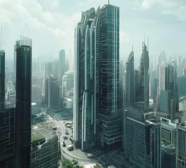 大型商贸服务场所,全球商界的映照 大型商贸服务场所,全球商界的映照