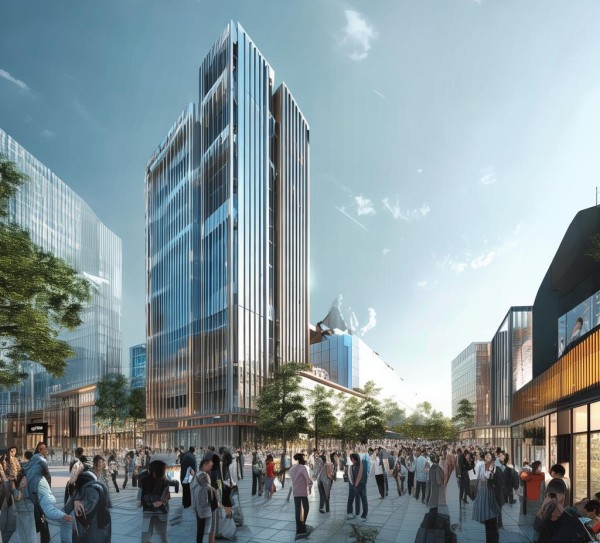 石泉县堡子商贸中心项目，发展新引擎，服务新升级