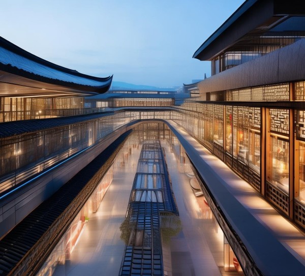 瓦房店新闻商贸城，未来连接的现代化商业空间