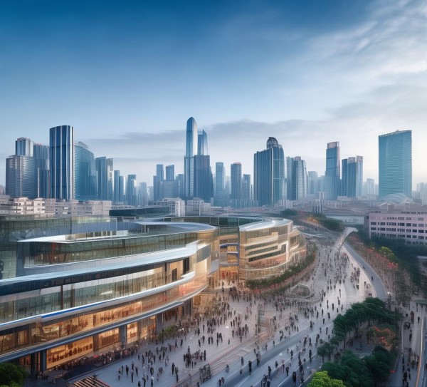 柳州国际商贸城，柳州市区的经济崛起新引擎