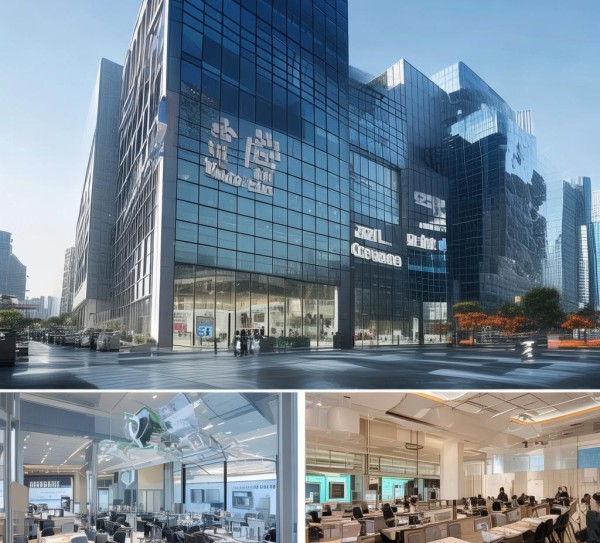 任城区商贸服务中心典范，服务与效率