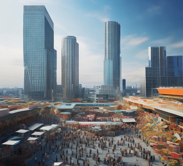 新时代的商贸新天地—陕西国际商贸城项目 新时代的商贸新天地—陕西国际商贸城项目