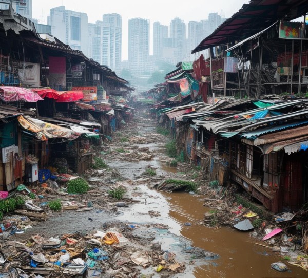 蒙城商贸城，商业竞争与环境问题的交织——一场深刻的环境挑战