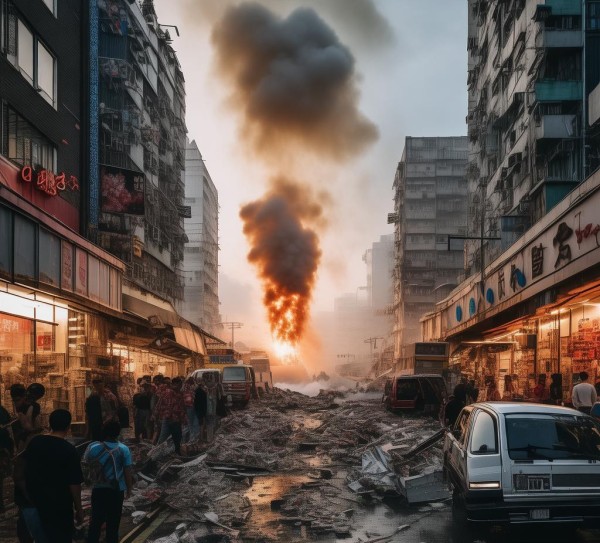 中山东升商贸城，一场震惊的爆炸事件引发关注