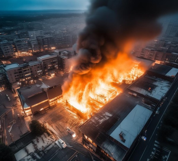 商贸物流城火灾，一场警示性的挑战