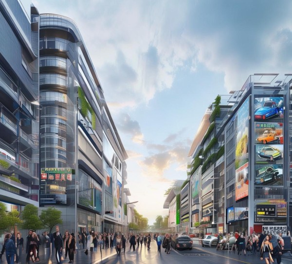 渠县商贸汽车城项目助力区域经济。 渠县商贸汽车城项目助力区域经济。