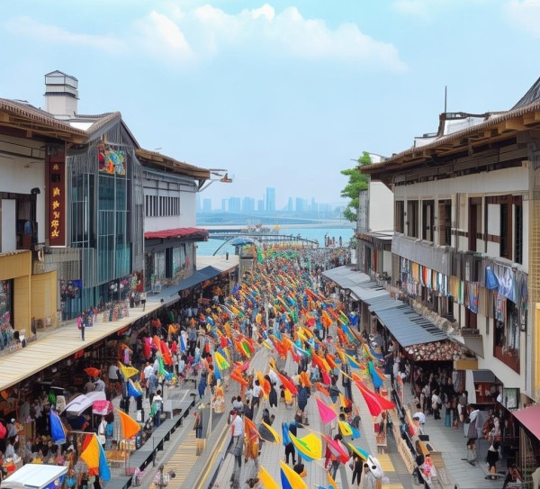 厦门大嶝海峡商贸交流城,海上丝绸之路的商业打卡地 厦门大嶝海峡商贸交流城,海上丝绸之路的商业打卡地