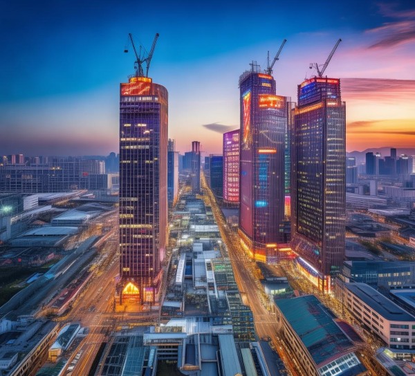 黑龙江国际商贸城，经济繁荣背后的引擎，经济中心与产业聚集地