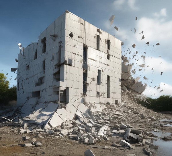 In an Instant, the White Rock Development Center Breaks Down