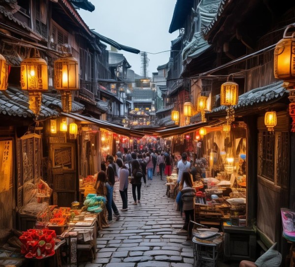 千年黄埠商贸街，千年与现代的完美结合