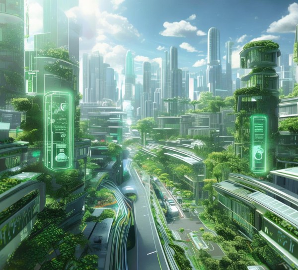 智慧经济与绿色智慧，绿色智慧助力峡山商贸城的升级与发展