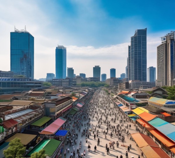 曲靖西部商贸城，商贸与经济的融合之城