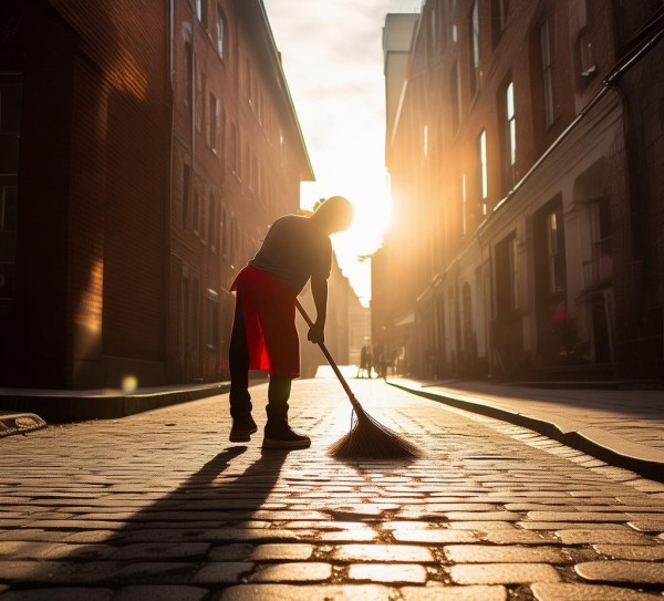清扫街文明之光 清扫街文明之光