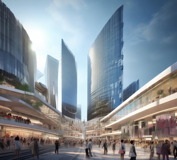 焦作国际商贸城,Pioneering the Future 焦作国际商贸城,Pioneering the Future