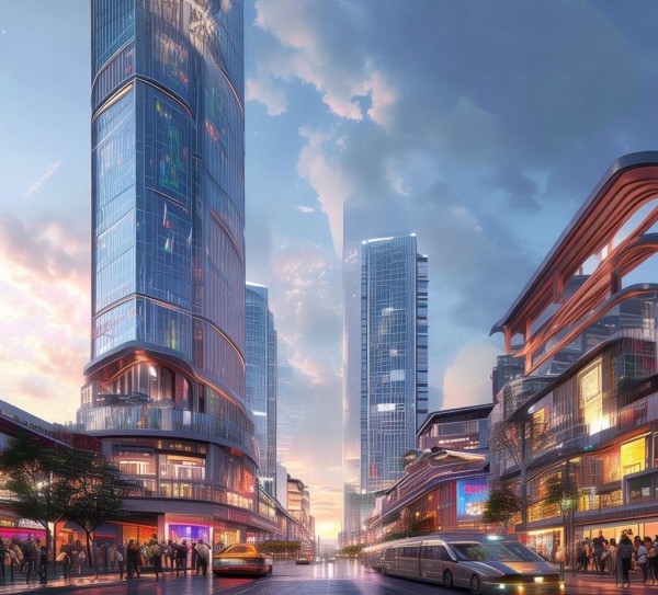 雄安商贸服务区，连接未来发展的新平台