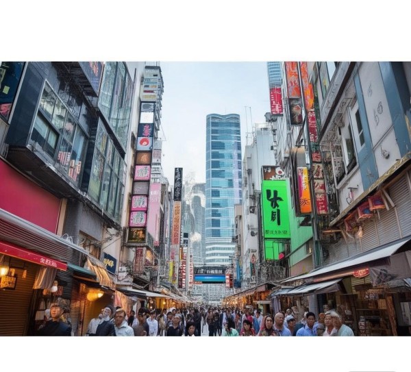 商贸城区，商业与商业区的融合